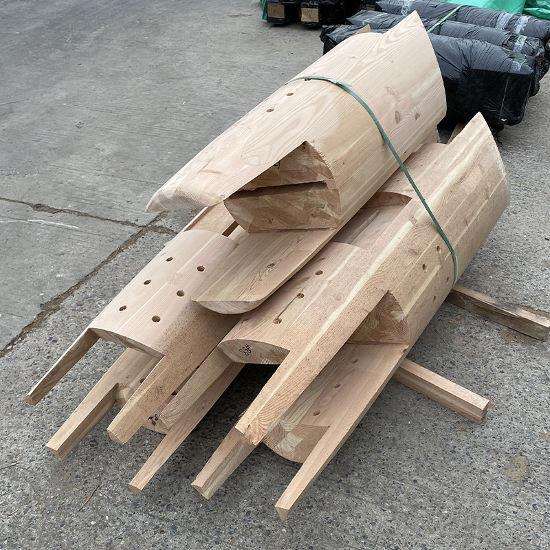 Douglas Fir Special muotoiltu liimapuu Douglas Fir Special muotoiltu liimapuu